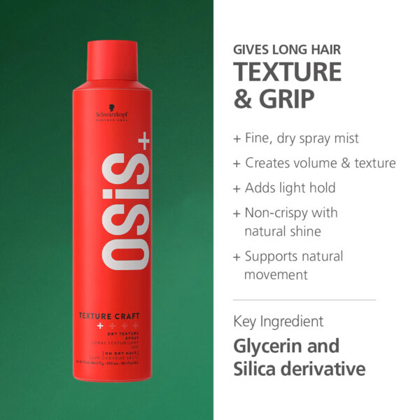 Schwarzkopf Professional Osis+ Texture Craft + Dry Texture Spray | 300 ml