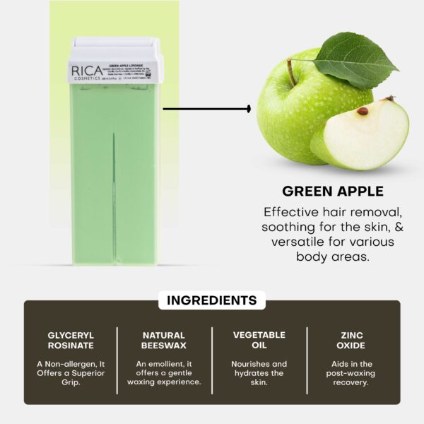 Rica Green Apple Refill Wax (100 ml)